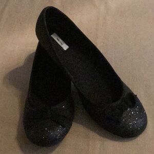 EUC Metro 7 Women's Sparkly Black small heel.